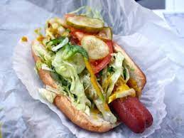 Byrons Hot Dogs Chicago Style Hot Dog