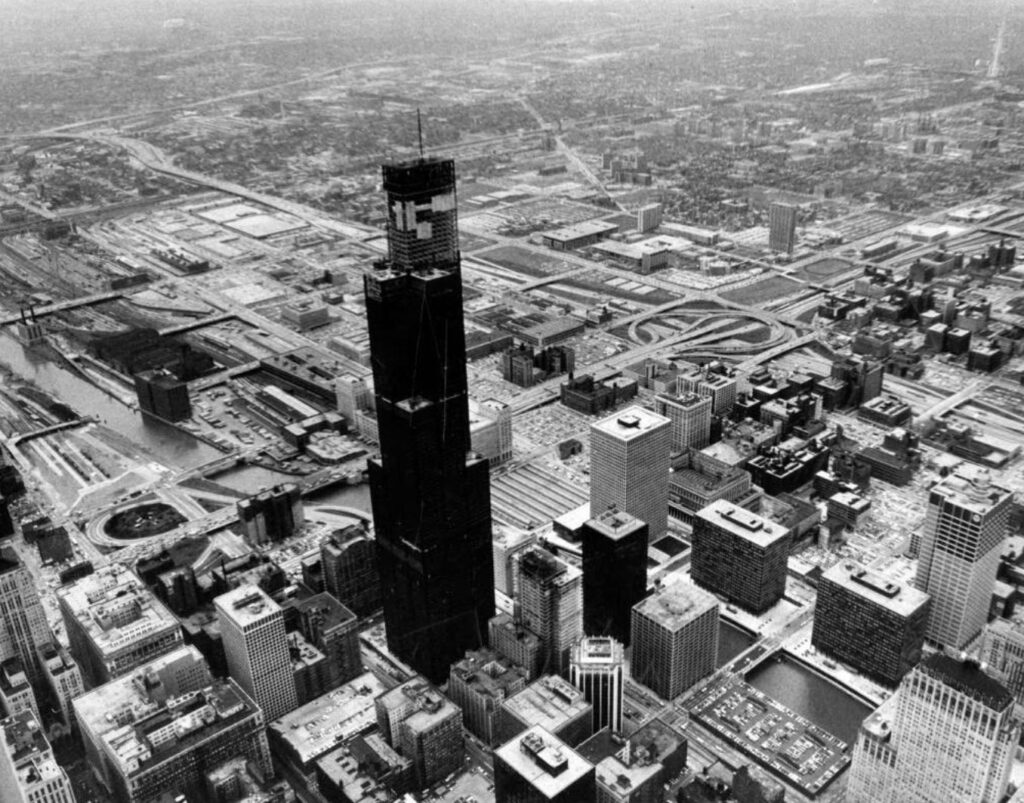 Sears Tower Construction 