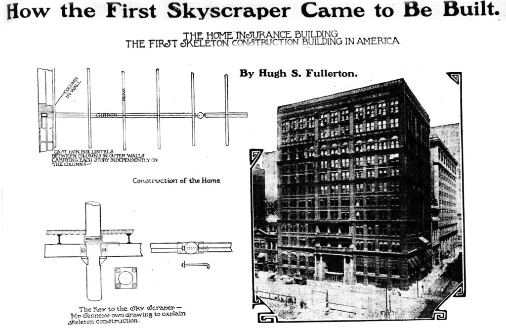 worlds first skyscraper