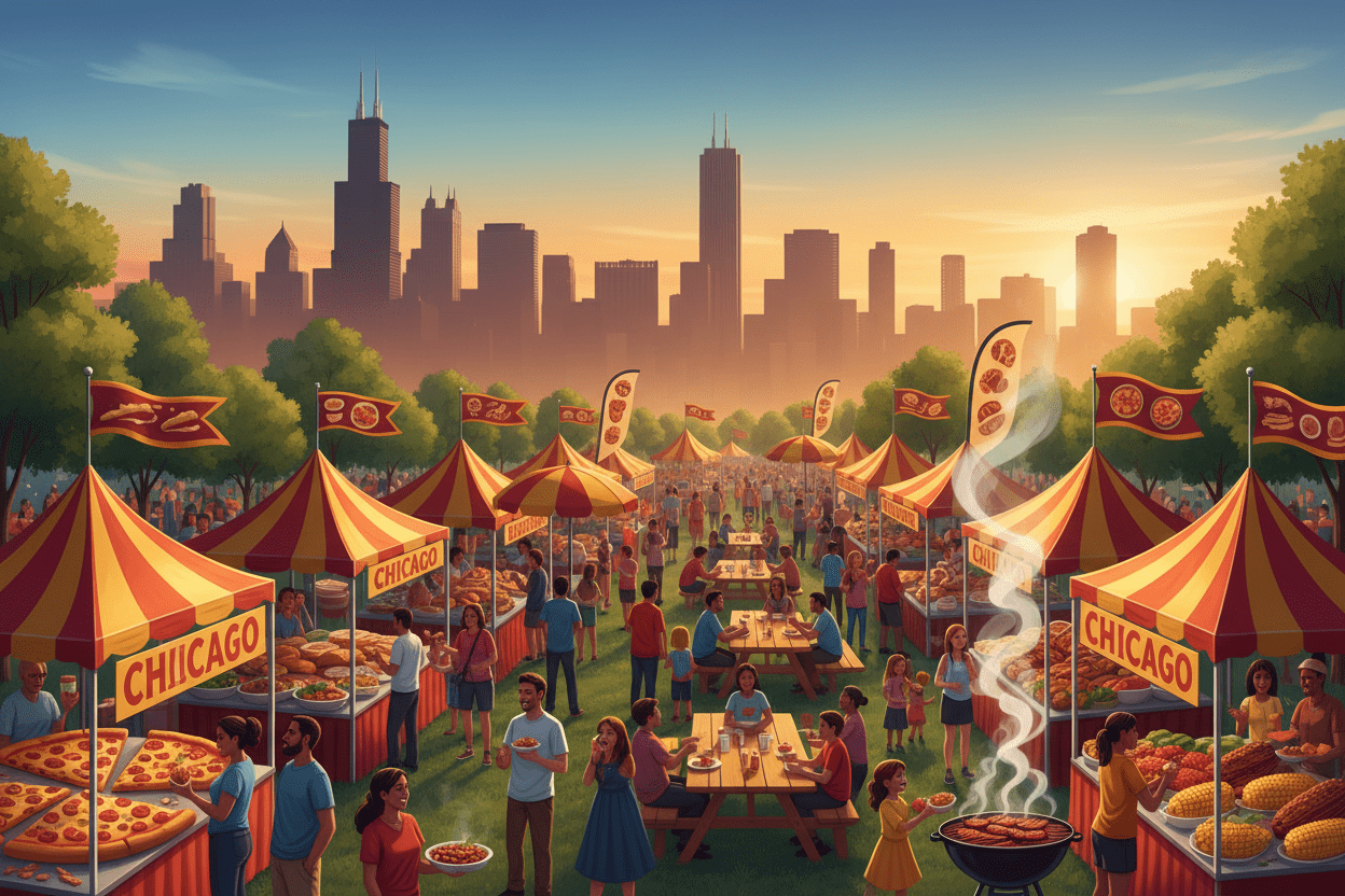 Taste of Chicago: The World’s Largest Food Festival in Grant Park
