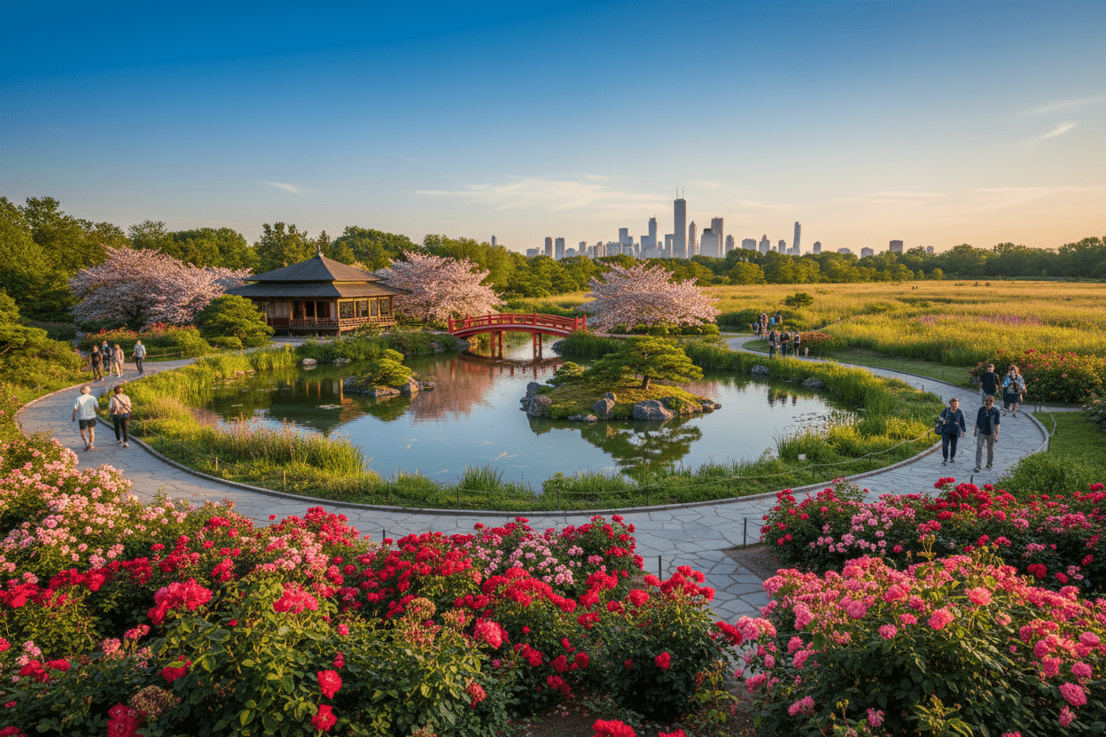 Chicago Botanic Garden: 385 Acres of Horticultural Paradise North of the City