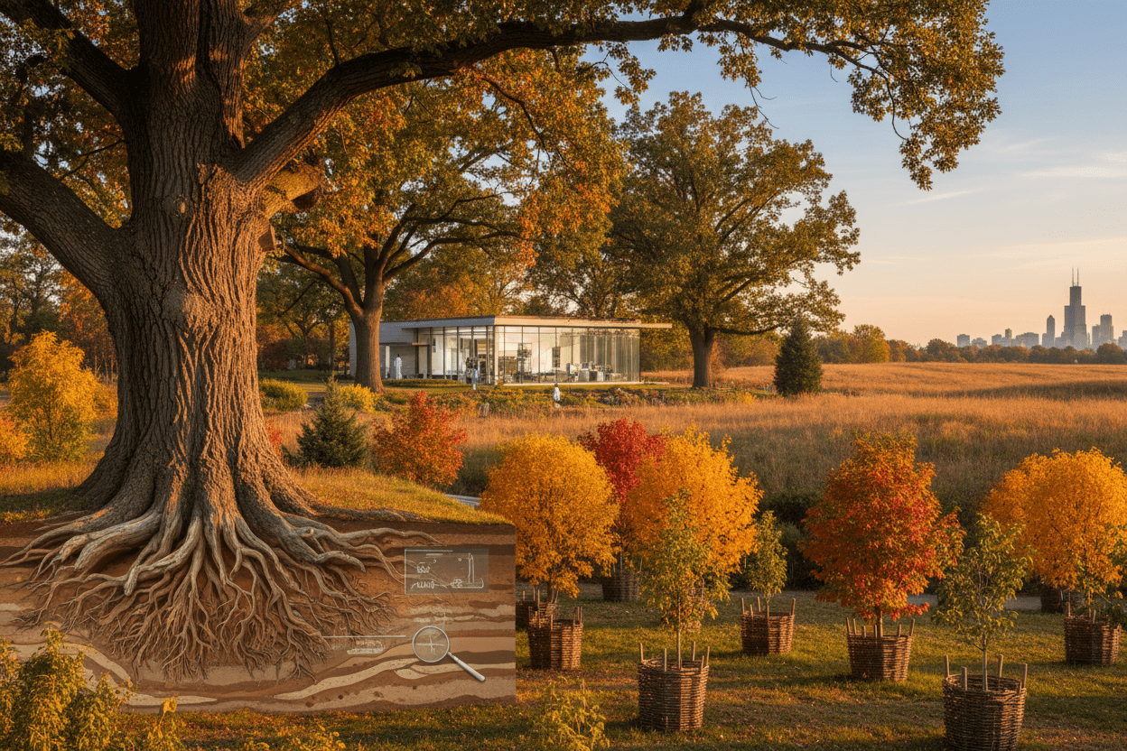 Morton Arboretum: Tree Science and Nature Conservation in Chicagoland